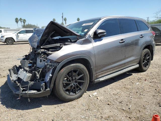 TOYOTA HIGHLANDER 2017 مع رقم تعريف المركبة 5TDYZRFH1HS217494 - صورة من المزاد