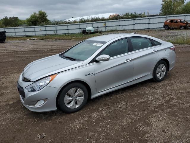 HYUNDAI SONATA HYB 2014 with VIN KMHEC4A40EA117032 - Photo from auction