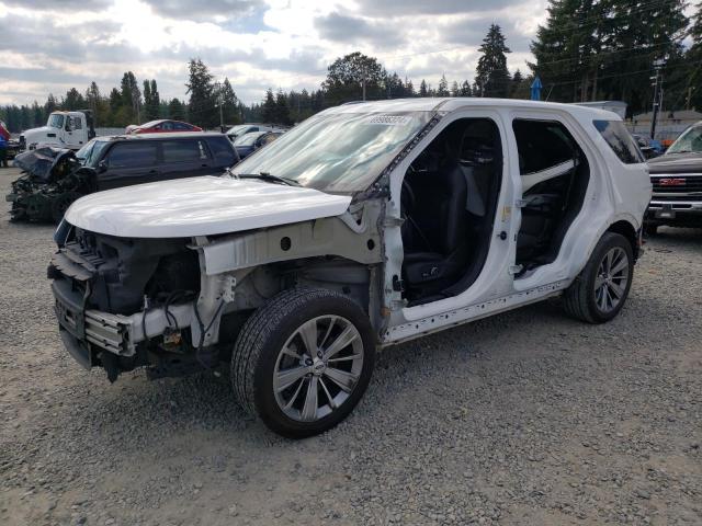 FORD EXPLORER L 2018 with VIN 1FM5K8F88JGA85220 - Photo from auction