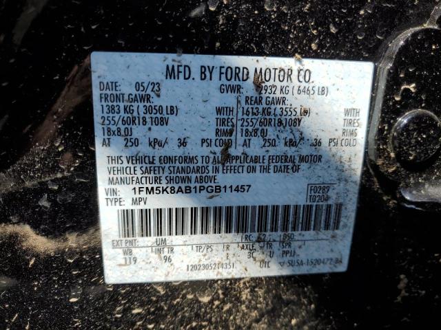 Foto 14 de la subasta – 2023 FORD EXPLORER P con VIN 1FM5K8AB1PGB11457