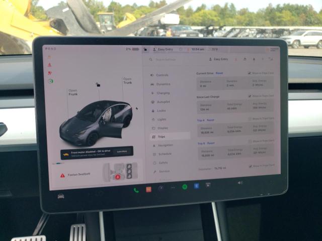Photo 9 from auction – 2021 TESLA MODEL Y with VIN 5YJYGDEF1MF072108