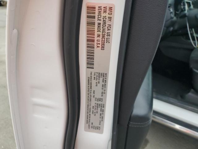 Photo 14 from auction – 2022 DODGE DURANGO SX with VIN 1C4RDJAG3NC228383