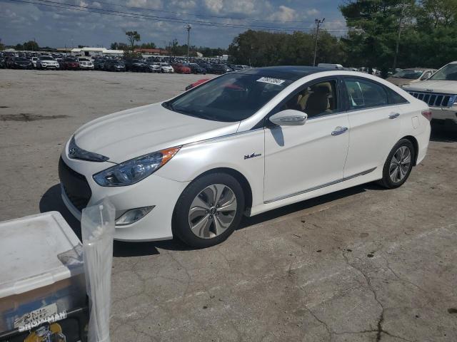 HYUNDAI SONATA HYB 2015 with VIN KMHEC4A41FA127568 - Photo from auction