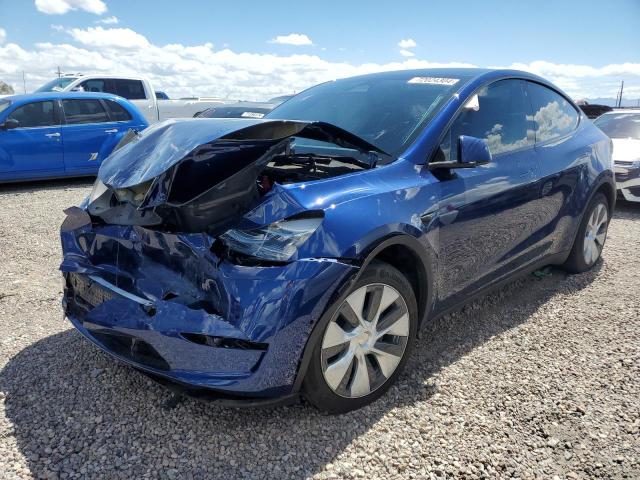 TESLA MODEL Y 2022 with VIN 7SAYGDEE9NA015762 - Photo from auction