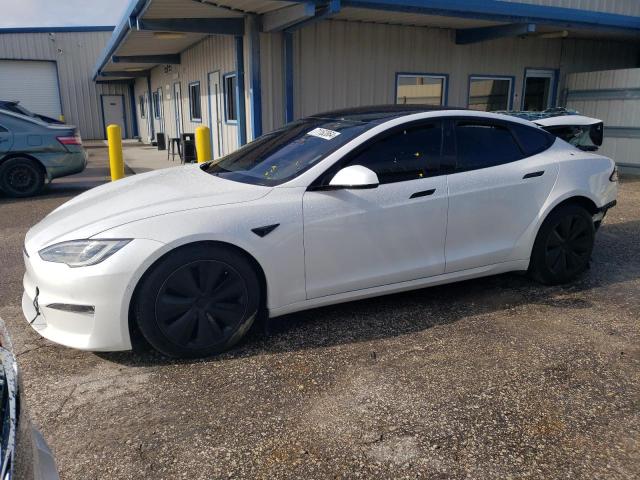 TESLA MODEL S 2022 with VIN 5YJSA1E56NF471949 - Photo from auction