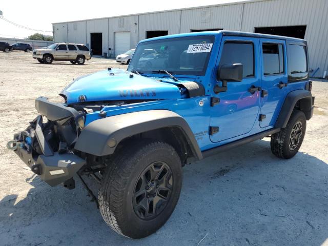 JEEP WRANGLER U 2015 with VIN 1C4BJWDG8FL690989 - Photo from auction