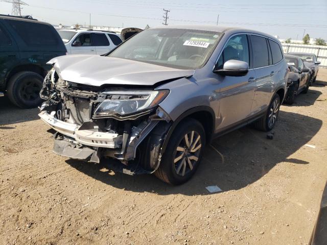 HONDA PILOT EX 2021 with VIN 5FNYF6H39MB031001 - Photo from auction