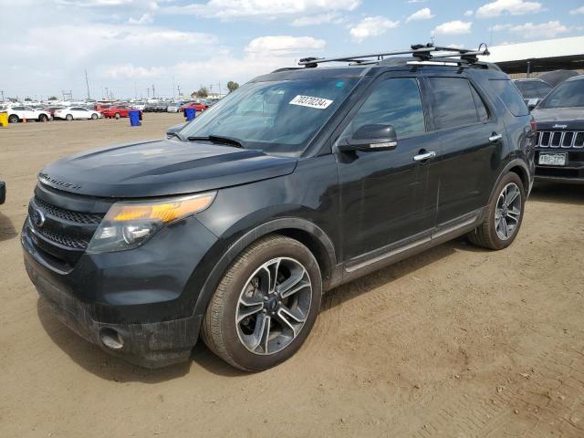 FORD EXPLORER S 2013 with VIN 1FM5K8GT8DGB58237 - Photo from auction