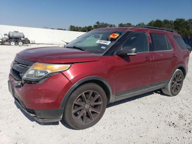 FORD EXPLORER X 2015 with VIN 1FM5K7D80FGA76595 - Photo from auction