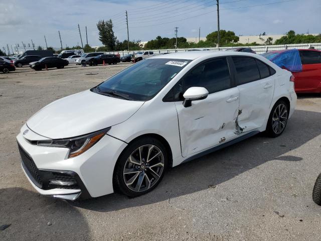 Photo 1 from auction – 2021 TOYOTA COROLLA SE with VIN 5YFS4MCE5MP096215