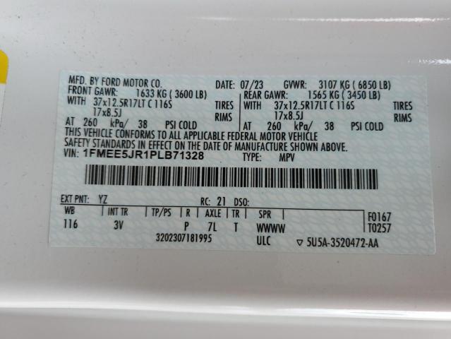 Photo 14 from auction – 2023 FORD BRONCO RAP with VIN 1FMEE5JR1PLB71328