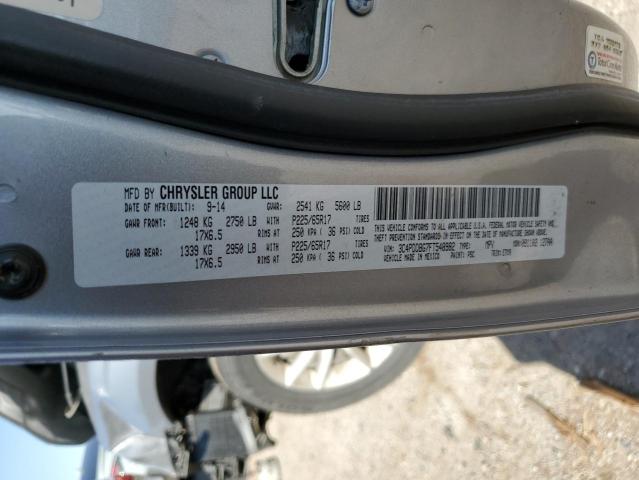 Photo 14 from auction – 2015 DODGE JOURNEY SX with VIN 3C4PDDBG7FT548982