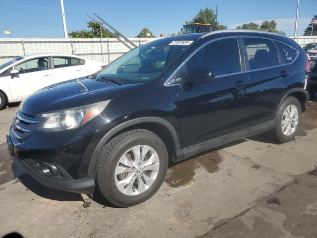 HONDA CR-V EXL 2014 with VIN 2HKRM4H74EH673789 - Photo from auction