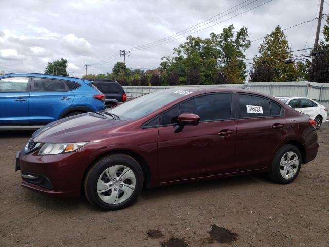 HONDA CIVIC LX 2015 with VIN 19XFB2F54FE286616 - Photo from auction