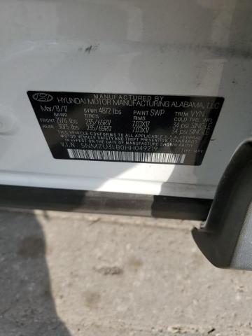 Photo 14 from auction – 2017 HYUNDAI SANTA FE S with VIN 5NMZU3LB0HH049219