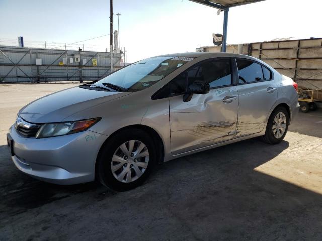 HONDA CIVIC LX 2012 with VIN 2HGFB2F5XCH591989 - Photo from auction