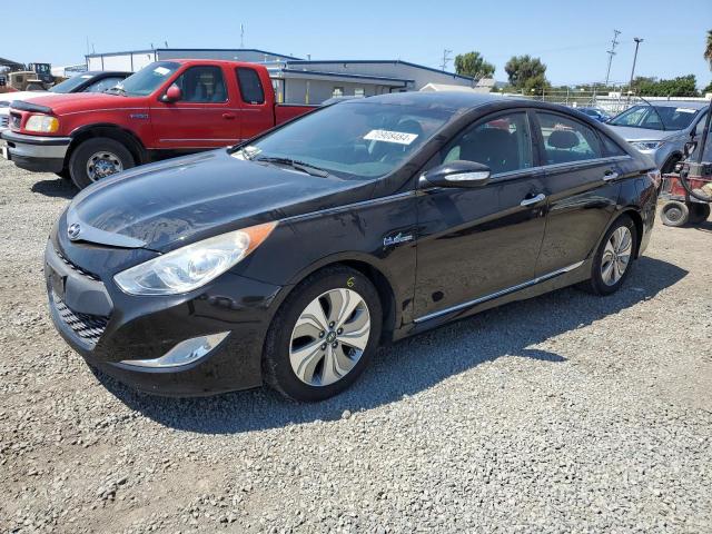 HYUNDAI SONATA HYB 2013 with VIN KMHEC4A45DA101570 - Photo from auction
