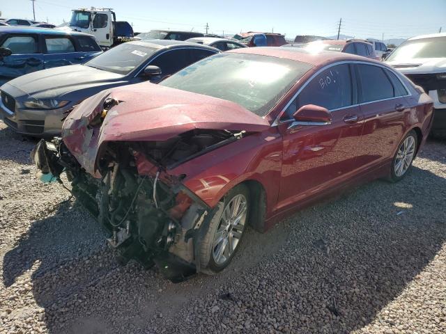 LINCOLN MKZ 2014 with VIN 3LN6L2GK3ER828146 - Photo from auction