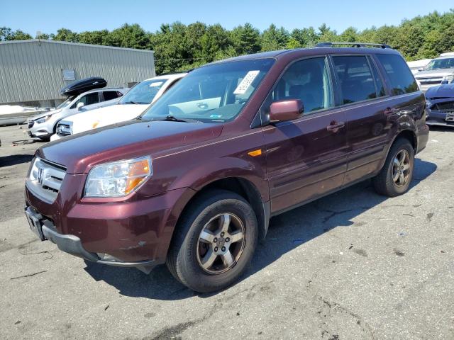HONDA PILOT EXL 2008 with VIN 5FNYF18588B019352 - Photo from auction