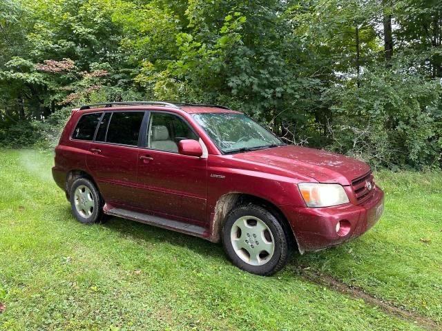 TOYOTA HIGHLANDER 2006 with VIN JTEEP21A560142711 - Photo from auction