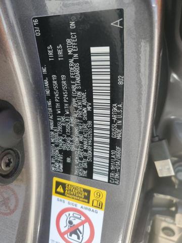 Photo 14 from auction – 2016 TOYOTA HIGHLANDER with VIN 5TDDKRFH4GS265198