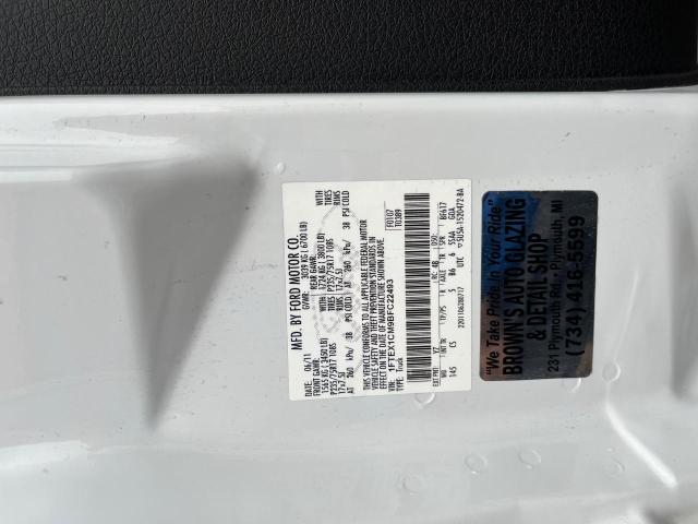 Photo 10 from auction – 2011 FORD F150 SUPER with VIN 1FTEX1CM9BFC22493
