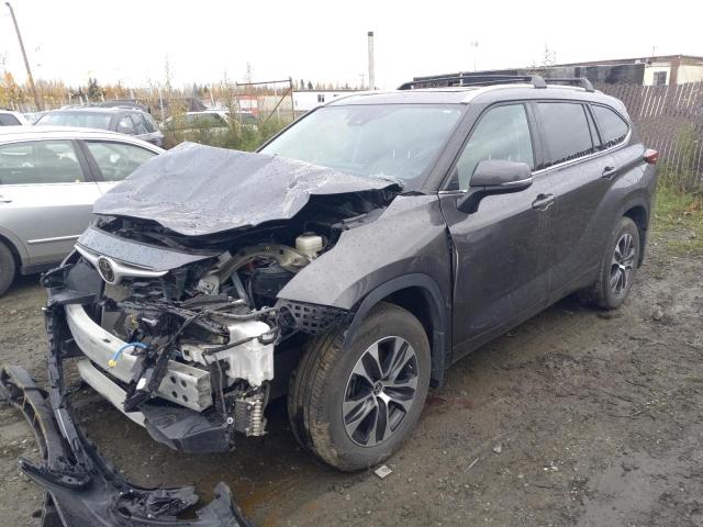 Photo 1 from auction – 2022 TOYOTA HIGHLANDER with VIN 5TDHZRBH7NS166732