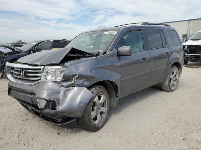 HONDA PILOT EXL 2014 with VIN 5FNYF4H53EB043992 - Photo from auction