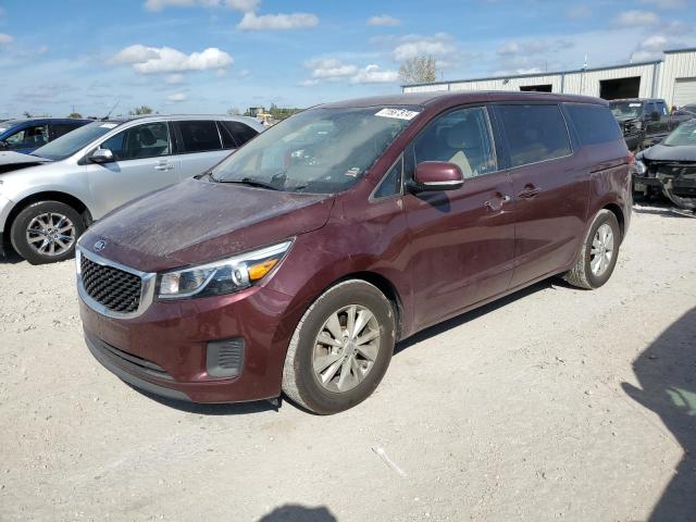 KIA SEDONA LX 2017 with VIN KNDMB5C13H6233036 - Photo from auction
