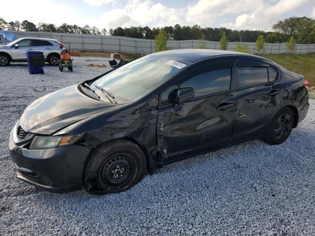 HONDA CIVIC LX 2014 with VIN 19XFB2F56EE003664 - Photo from auction