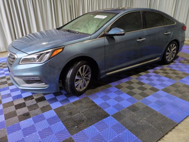 HYUNDAI SONATA SPO 2017 with VIN 5NPE34AF2HH458449 - Photo from auction