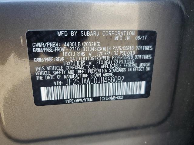 Photo 14 from auction – 2018 SUBARU FORESTER 2 with VIN JF2SJAWC0JH466092
