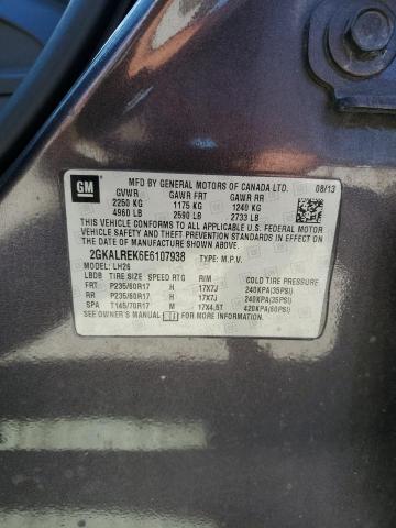 Photo 14 from auction – 2014 GMC TERRAIN SL with VIN 2GKALREK6E6107938