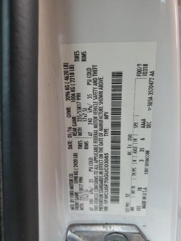 Photo 14 from auction – 2016 FORD ESCAPE S with VIN 1FMCU0F70GUC03085