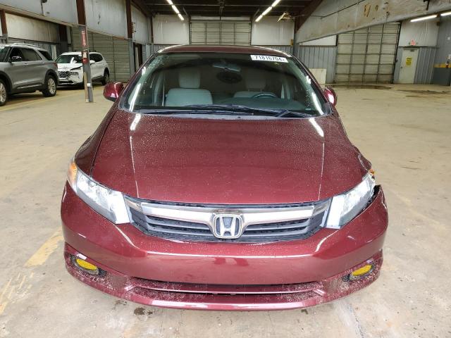 Photo 5 from auction – 2012 HONDA CIVIC LX with VIN 2HGFB2F54CH507763