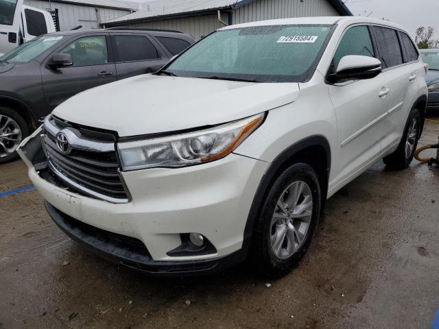 TOYOTA HIGHLANDER 2016 with VIN 5TDBKRFHXGS297290 - Photo from auction