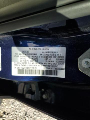 Photo 14 from auction – 2011 MAZDA CX-9 with VIN JM3TB2DA4B0308580