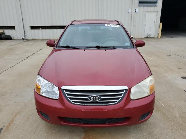 Photo 5 from auction – 2008 KIA SPECTRA EX with VIN KNAFE122285544530