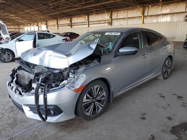 HONDA CIVIC EX 2018 with VIN JHMFC1F38JX035420 - Photo from auction