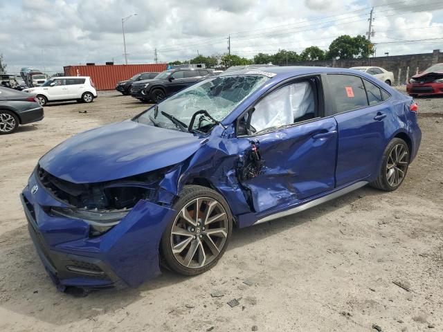 TOYOTA CORROLLA S 2021 with VIN JTDS4MCE3MJ066005 - Photo from auction