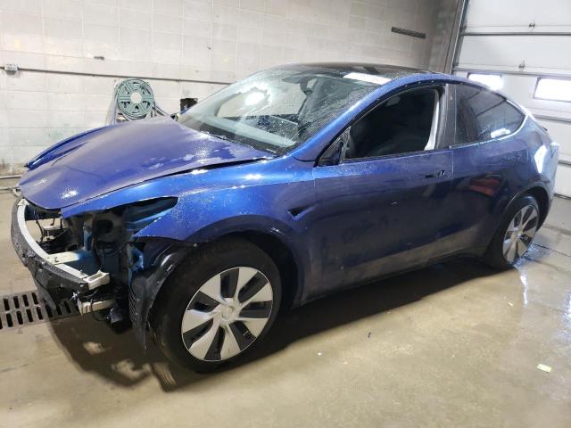 TESLA MODEL Y 2021 with VIN 5YJYGDEE6MF188346 - Photo from auction