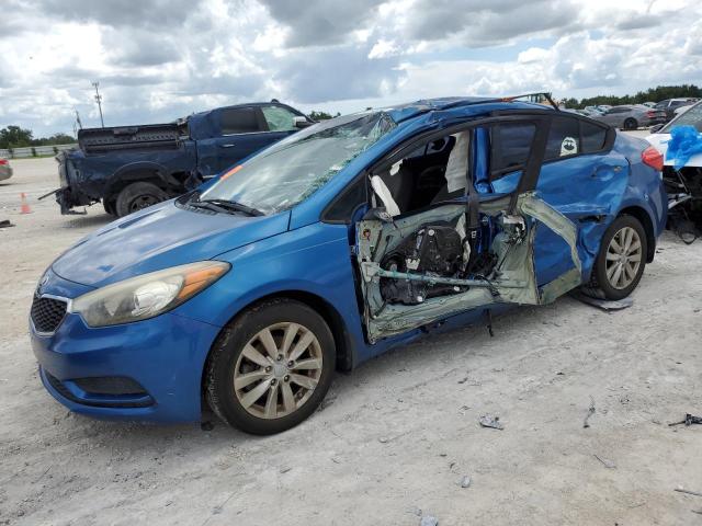 KIA FORTE LX 2014 with VIN KNAFX4A66E5114219 - Photo from auction