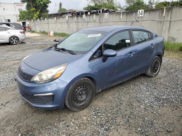 KIA RIO LX 2016 with VIN KNADM4A32G6687301 - Photo from auction