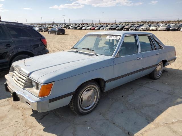 FORD LTD 1986 with VIN 1FABP3936GG136692 - Photo from auction
