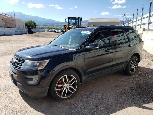 FORD EXPLORER S 2017 with VIN 1FM5K8GT1HGA27379 - Photo from auction