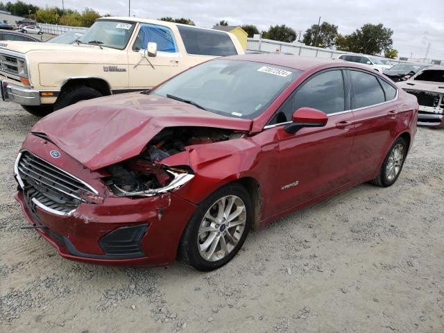 Photo 1 from auction – 2019 FORD FUSION SE with VIN 3FA6P0LU8KR226459