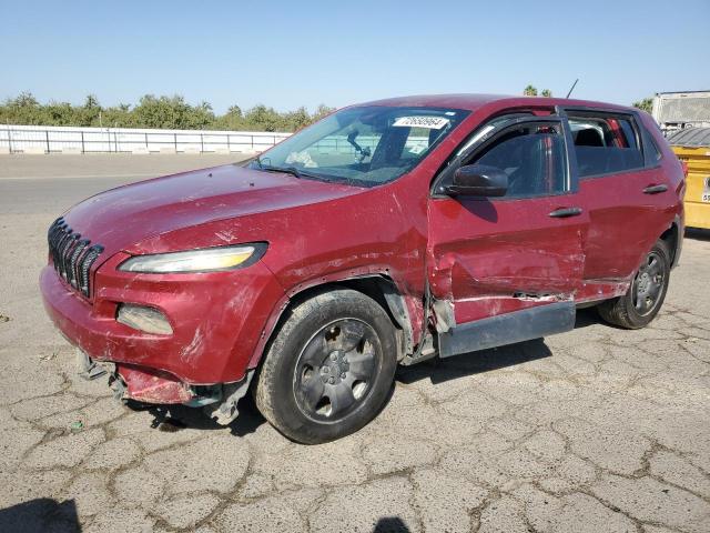 JEEP CHEROKEE S 2016 with VIN 1C4PJLAB5GW355752 - Photo from auction