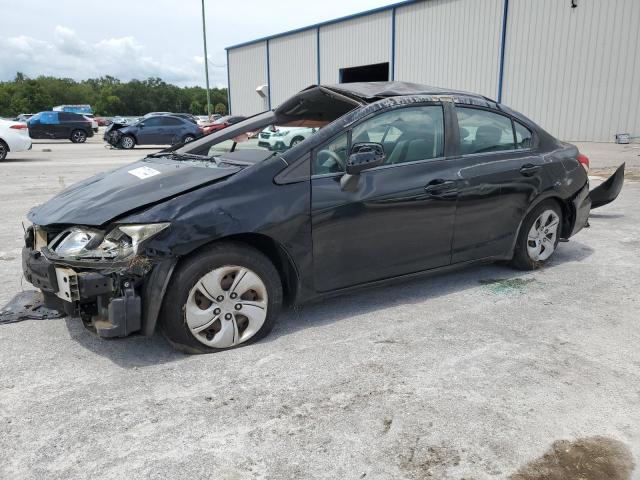 HONDA CIVIC LX 2013 with VIN 19XFB2F57DE016857 - Photo from auction