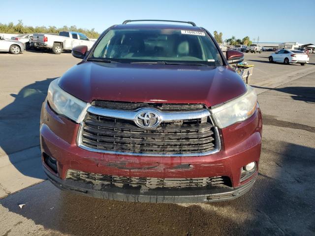 Photo 5 from auction – 2016 TOYOTA HIGHLANDER with VIN 5TDZKRFH4GS161235