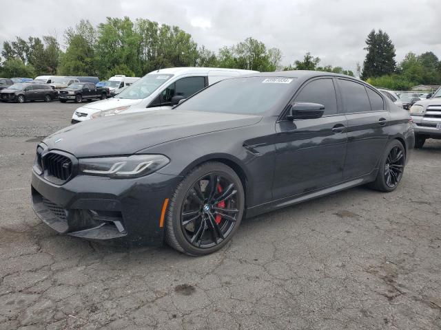 BMW M5 2022 with VIN WBS83CH03NCJ01385 - Photo from auction